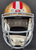Frank Gore "The Tank" "San Francisco 49ers" Autographed Full Size Riddell Speed Replica Helmet. Beckett