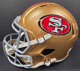 Frank Gore "The Tank" "San Francisco 49ers" Autographed Full Size Riddell Speed Replica Helmet. Beckett