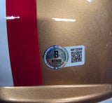 Frank Gore "The Tank" "San Francisco 49ers" Autographed Full Size Riddell Speed Replica Helmet. Beckett