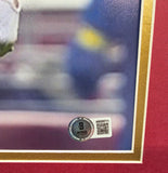 Fred Warner "San Francisco 49ers" Autographed 16x20 Photo framed. Beckett