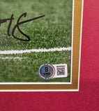 Eddy Pinero "San Francisco 49ers" Autographed 16x20 Photo framed. Beckett