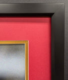 Merton Hanks "San Francisco 49ers" Autographed 16x20 Photo framed. Beckett