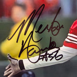 Merton Hanks "San Francisco 49ers" Autographed 16x20 Photo Frame Beckett