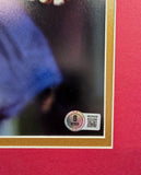 Merton Hanks "San Francisco 49ers" Autographed 16x20 Photo Frame Beckett