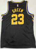 Draymond Green "Golden State Warriors" Autographed White NIKE Swingman size XL. JSA