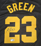 Draymond Green "Golden State Warriors" Autographed White NIKE Swingman size XL. JSA