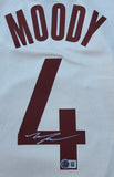 Moses Moody "Golden State Warriors" Autographed "The Town" Jersey Size XL. Beckett