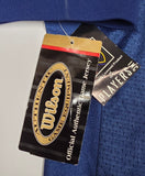 Emmitt Smith "Dallas Cowboys " Autographed Wilson Dark Blue Jersey Size 44. Prova & JSA