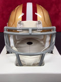 Brent Jones "San Francisco 49ers" Autographed Riddell Speed Mini Helmet. JSA