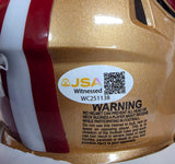 Patrick Willis Autographed San Francisco 49ers Riddell Speed Mini Helmet. Beckett