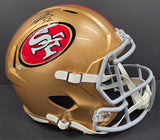 Patrick Willis "San Francisco 49ers" Autographed Full Size Replica Helmet. JSA