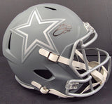 Emmitt Smith "Dallas Cowboys" Autographed Slate Full Size Replica Helmet. JSA