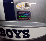 Emmitt Smith "Dallas Cowboys " Autographed Full Size Replica Helmet. PROVA & JSA