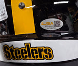 Jerome Bettis "The Bus" "Pittsburgh Steelers" Autographed Full Size Replica Helmet. JSA