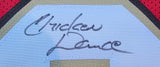 Merton Hanks "San Francisco 49ers" Autographed Red Custom XL Jersey. JSA