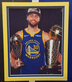 Stephen Curry "Golden State Warriors" Autographed Swingman Blue XL Jersey. JSA