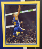 Stephen Curry "Golden State Warriors" Autographed Swingman Blue XL Jersey. JSA