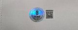 Fred Warner "San Francisco 49ers" Autographed Blue College Custom Jersey Size XL. Beckett
