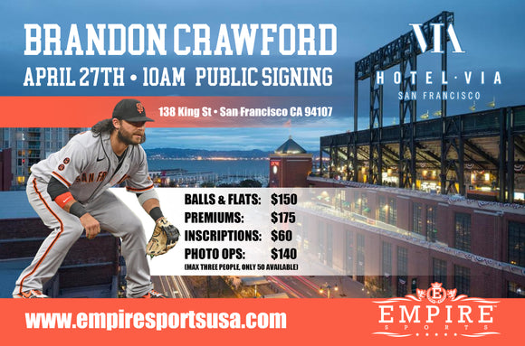Brandon Crawford - Public Signing