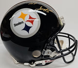 BRADSHAW, JEROME BETTIS, JOE GREEN Autographed PITTSBURG STEELERS Full Size Proline Riddell 8 PITTSBURGH STEELERS. BECKETT