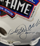BART STARR, BUTKUS, RANDY WHITE, CHUCK NOLL Signed HALL OF FAME F/S Helmet. BECKETT