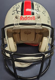 BART STARR, ROGER STAUBACH Autographed 17 HOF Proline Full Size Riddell Helmet. BECKETT