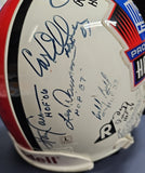 DICK BUTKUS, MIKE DITKA, CHUCK NOLL Autographed 20 Hall of Fame Proline Riddell Full Size Helmet. BECKETT