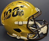 DAN MARINO, RAY LEWIS, EMMITH SMITH, O.J. SIMPSON Autographed 11 NFL 100 Full Size REPLICA HELMET. BECKETT