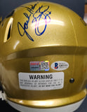 DAN MARINO, RAY LEWIS, EMMITH SMITH, O.J. SIMPSON Autographed 11 NFL 100 Full Size REPLICA HELMET. BECKETT