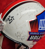 LEE DAWSON, STEVE YOUNG, DAVE CASPER, DICK BUTKUS Autographed 23 HOF Proline Full Size Helmet. BECKETT