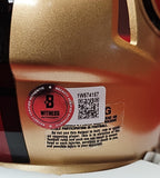 Frank Gore Autographed San Francisco 49ers Throwback 96-08 Riddell Speed Mini Helmet. Beckett