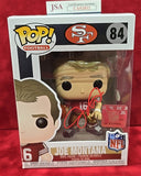 Joe Montana Autographed "San Francisco 49ers" Funko Pop. JSA