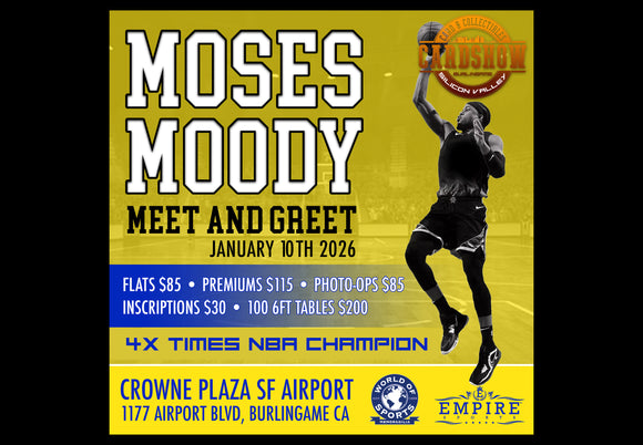 Moses Moody Meet and Greet - January 10th 2026