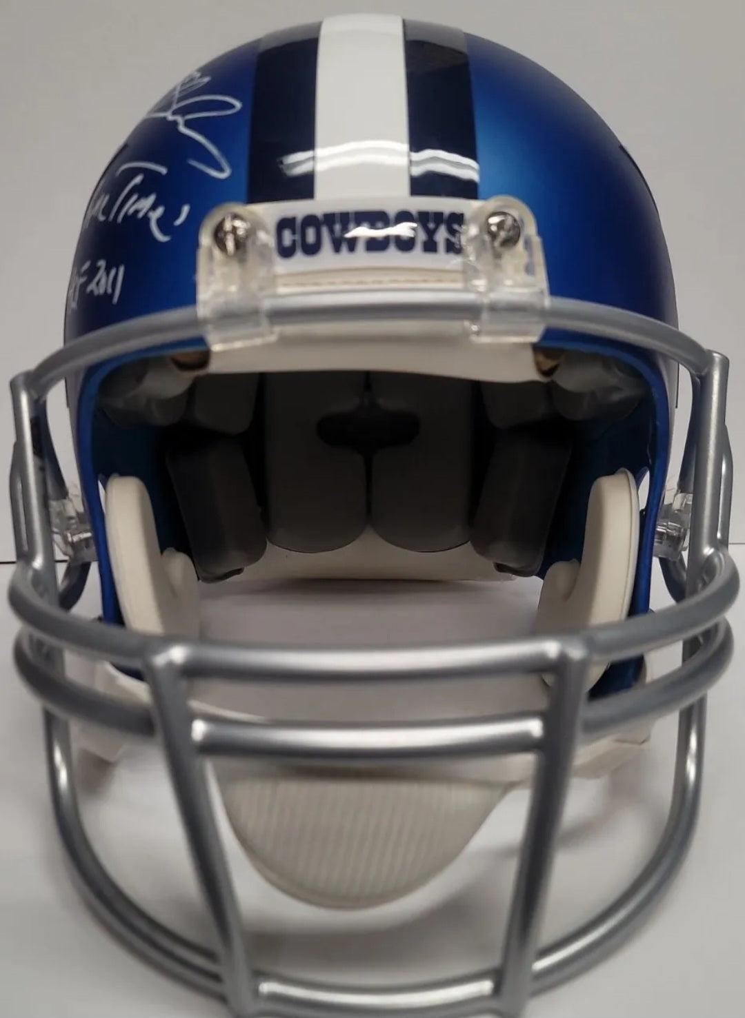 ebay blue football helmet Deion Sanders 