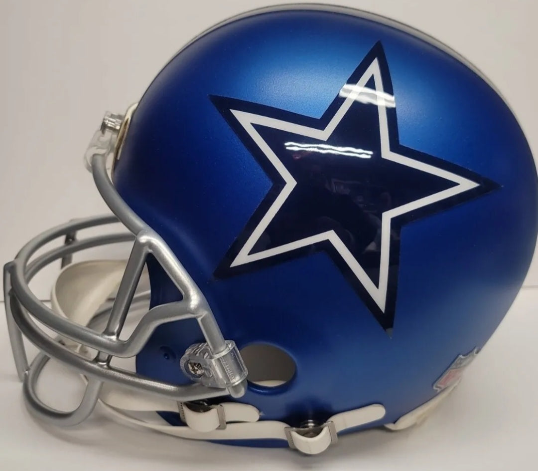 ebay blue football helmet Deion Sanders 