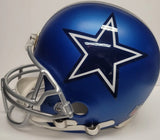 Deion Sanders "Dallas Cowboys" Autographed Mat Finish Blue Proline Full size Helmet. Beckett