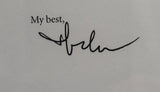 MADONNA Autographed The English Roses Book Letter MT 10. PSA/DNA