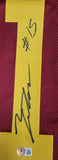 Talanoa Hufanga " USC Trojans" Autographed Burgendy Custom Jersey size XL. Beckett authentication