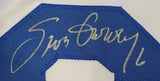 Steve Garvey "Los Angeles Dodgers" Autographed White Custom jersey size XL. Beckett Authentication
