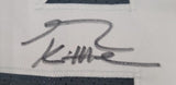 George Kittle " Iowa Hawkeyes" Autographed Custom Black Jersey size XL. Beckett Authentication