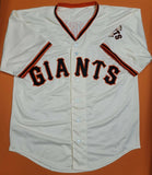 Lamonte Wade Jr. "San Francisco Giants" Autographed Off white Custom Jersey size XL. JSA