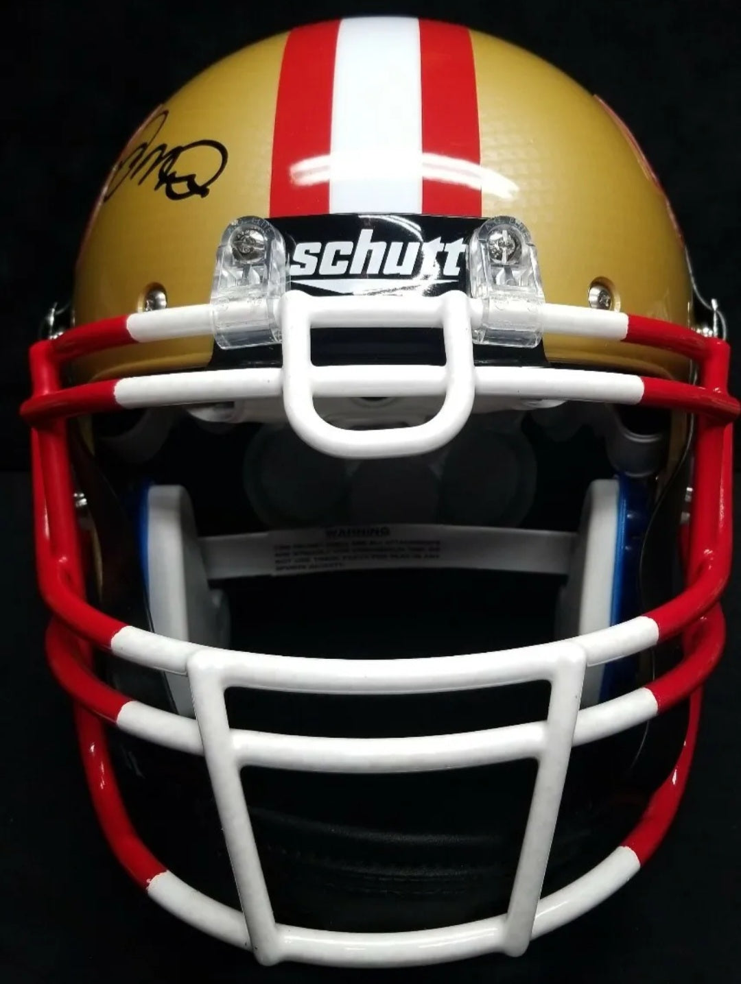 f7 helmet ebay JOE MONTANA Signed SAN FRANCISCO 49ERS Hydrodipped F7 SCHUTT F/S Helme – EMPIRE SPORTS USA
