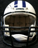 Deion Sanders "Dallas Cowboys" Custom white Shiney Full Size helmet. Beckett