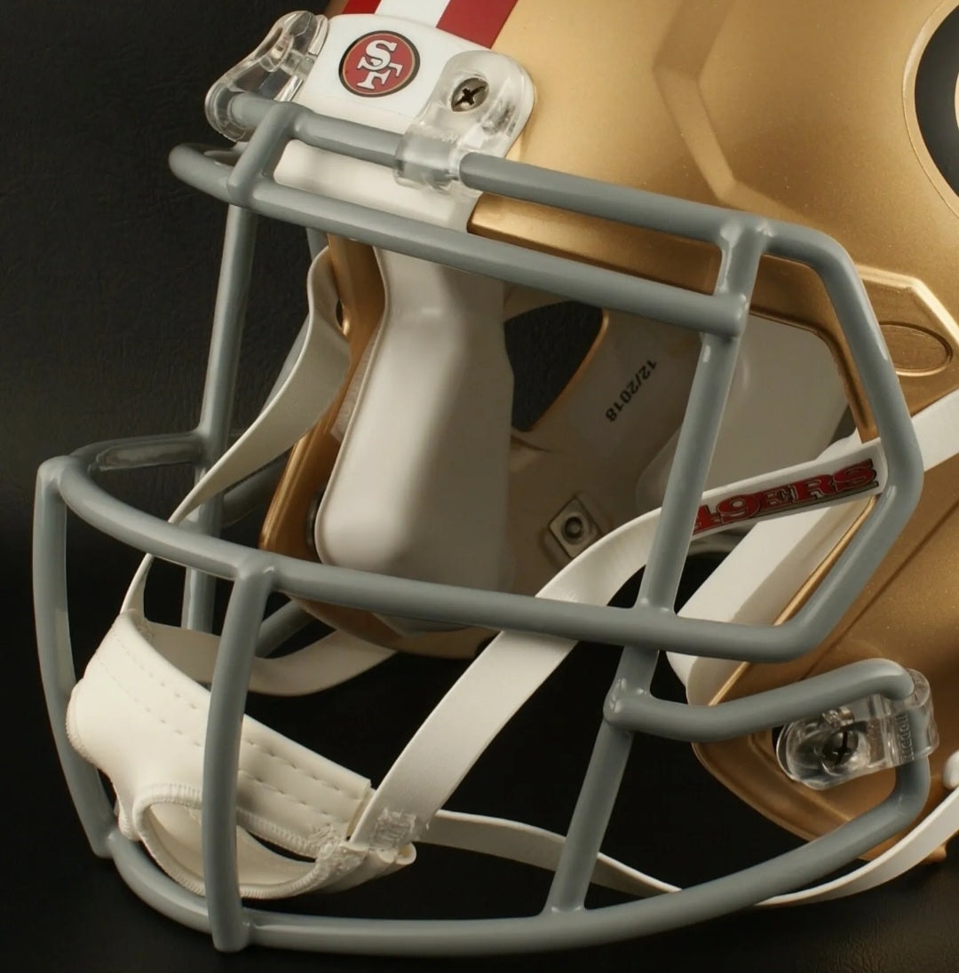 San Francisco 49ers Full Size Speed Proline Helmet – EMPIRE SPORTS USA
