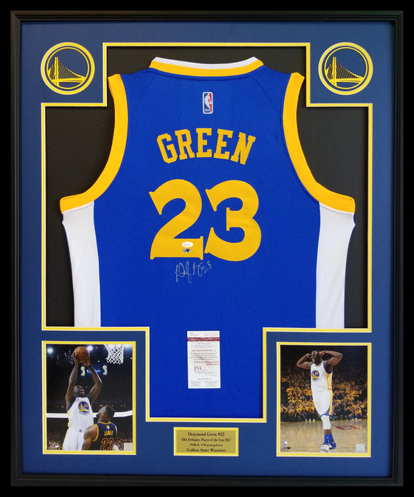 An autographed Draymond Green - Golden State Warriors