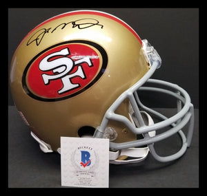 Joe Montana "San Francisco 49ers" Autographed Full Size Custom Helmet .Beckett