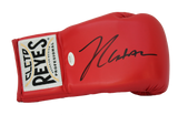 Julio Cesar Chavez Sr. Autographed Cleto Reyes red Glove. JSA Wittness