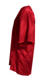 Josh Jacobs "Alabama Crimson College" Autographed Burgundy Custom Jersey Size XL. Beckett