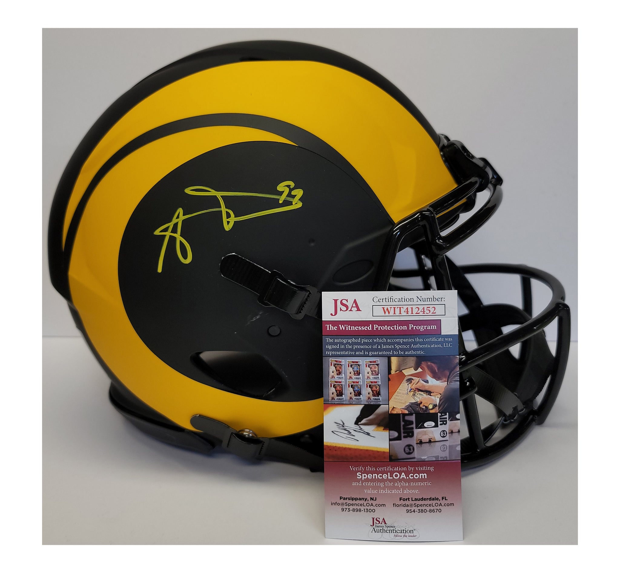 Riddell Speed Replica Football Casque Los Angeles Rams 81-99 Riddell Speed Replica Football Casque Los Angeles Rams 81-99