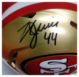 Kyle Juszczyk "San Francisco 49ers"  Autographed Speed Mini Helmet. Beckett Witness